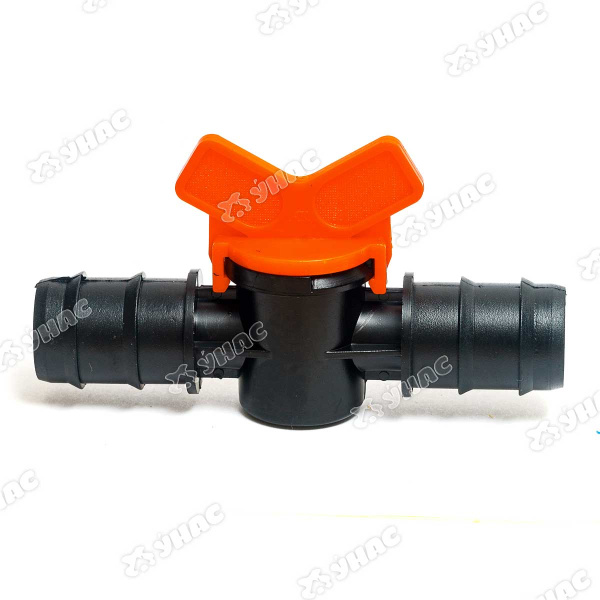 Соединитель с краном SH4002 1-1 крепление под хомут