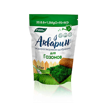 Акварин Для газонов 0,5кг (дой-пак) БХЗ х 12 