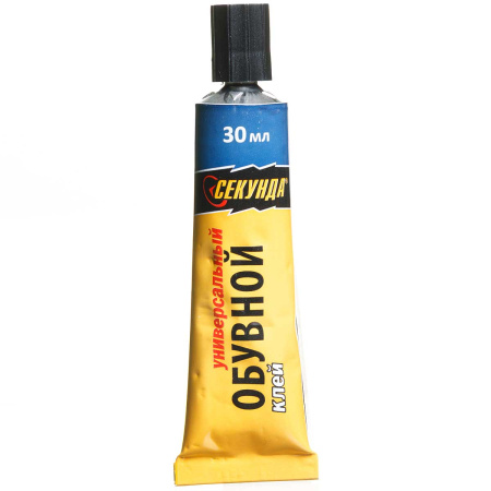 Клей Секунда обувной, водостойкий 30мл к/10шт  з/60шт 403-233