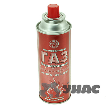 Газ для горелок универсальный 220 г "Всесезонный" 920320