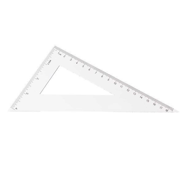 Набор линеек пластиковых (транспортир,2треугольника,линейка 20см) NK-103/17183PTR (320)