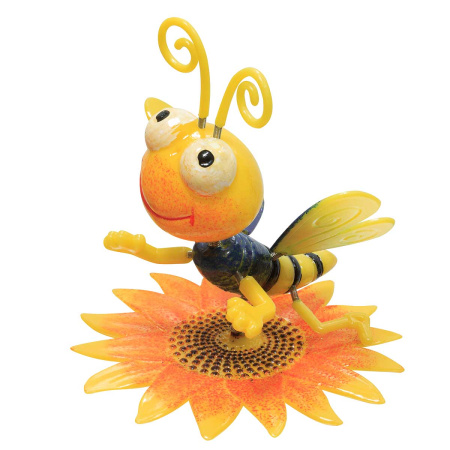 Штекер садовый Пчелка на пружинке NA2307 10*12см
