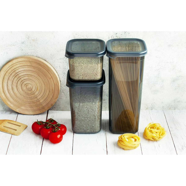 Емкость для сыпучих продуктов 2,1л ХанПласт х6