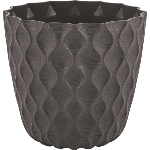 Горшок ВЕЙВ D115 0,65л горький шоколад х12 