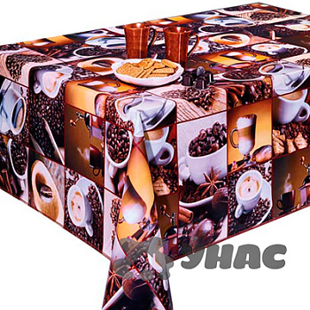 Клеенка 140*20 ДЕКОРАМА 100А (кофе) ТУРЦИЯ