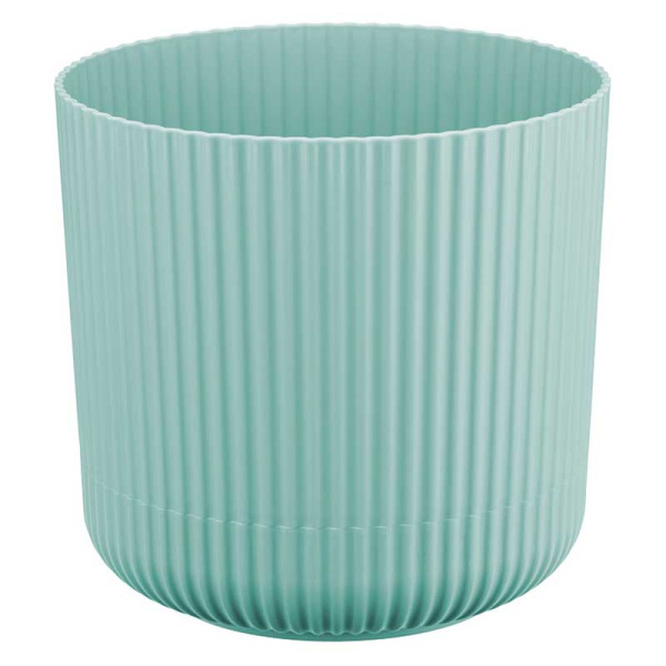 Кашпо ВЕЛЬВЕТ D180мм 3,6л морская волна М3182 х10 