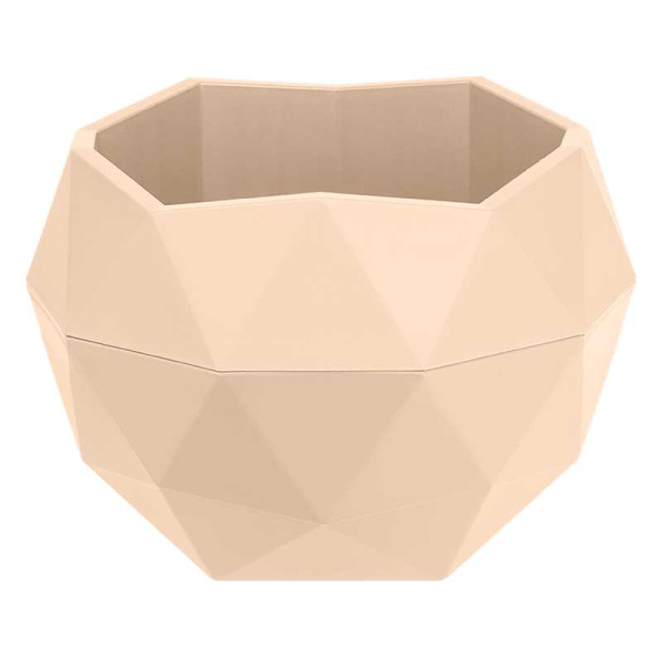 Кашпо Топаз 0,17 л Кремовый КШ-1376 х20 