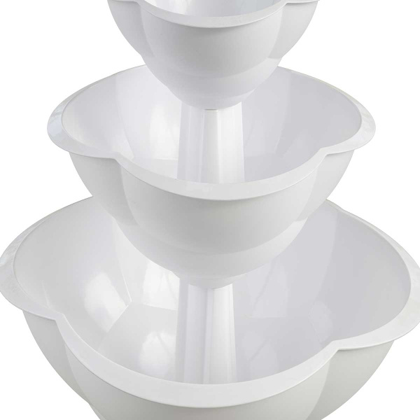 Кашпо 3-х ярусн. Водопад Белый Бриг 