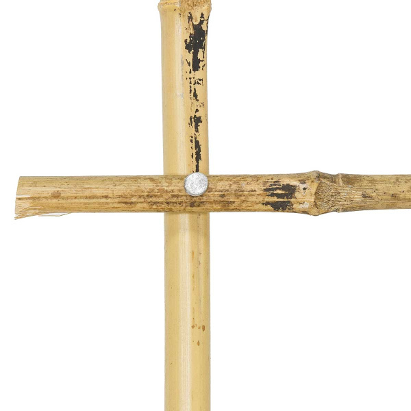 Бамбуковая решетка U-формы 150 см, ширина-30 см, 4 яруса