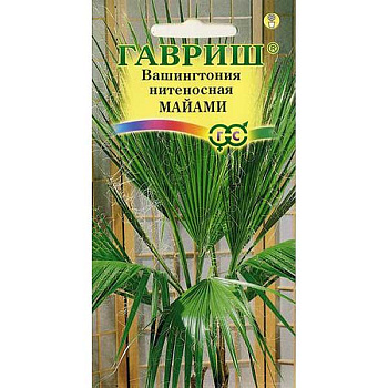 КОМ Вашингтония нитеносная Майами 3шт Гавриш Ц 