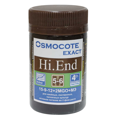 Осмокот 50 мл. Exact Hi End 5-6 мес. NPK 15-9-12+2MGO+ МЭ 