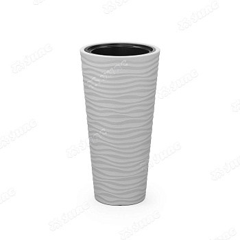 Кашпо Оазис 10/43л со вставкой СЕР БШ8079 х2 