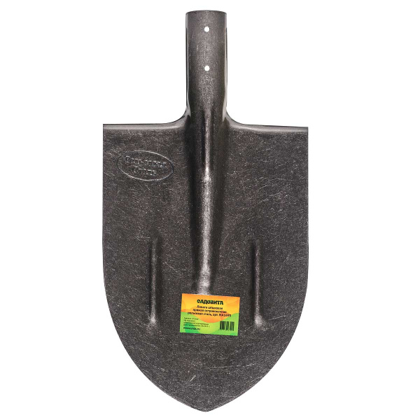 Садовита Лопата штыковая остроконечная рельсовая сталь с ребрами жесткости