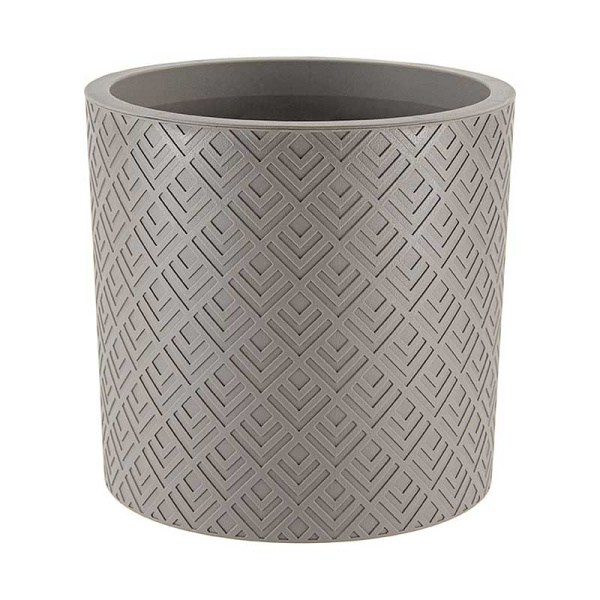 Кашпо Этна 9,5л с встав. Франц серый М3184 (6) 