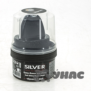 Сильвер KS2001-01/KS3005-01/KS1001-01 (KS3001-01) крем для обуви (чер)  х12/48