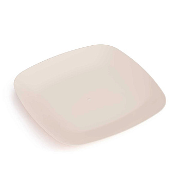 Тарелка "Квадро" плоская Беж БШ8044 (25)