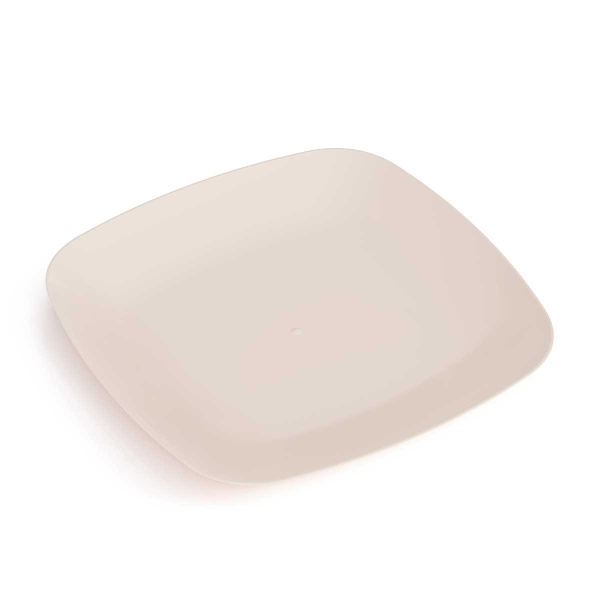 Тарелка "Квадро" плоская Беж БШ8044 (25)