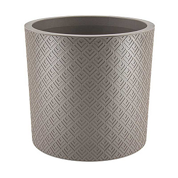 Кашпо Этна 24л с встав. Франц серый М3185 (1) 