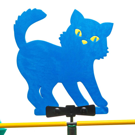 Украшение для сада Флюгер Кошка