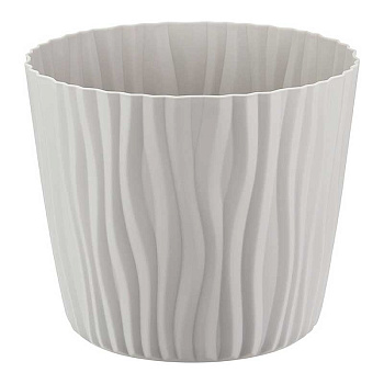 Кашпо ВОЛНА 2л крем М3188 х12 