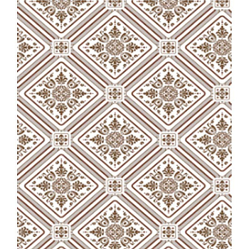 Клеенка тканая основа 125 см*25 м 1 сорт 646/10 узор плитка в рамкеТверь