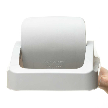 Контейнер для мусора Step 12 л с крышкой-маятником Серый