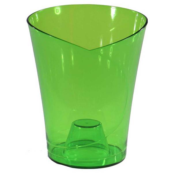 Кашпо Орхидея 1,5л зеленый КШ-6443 ВМС (32) 