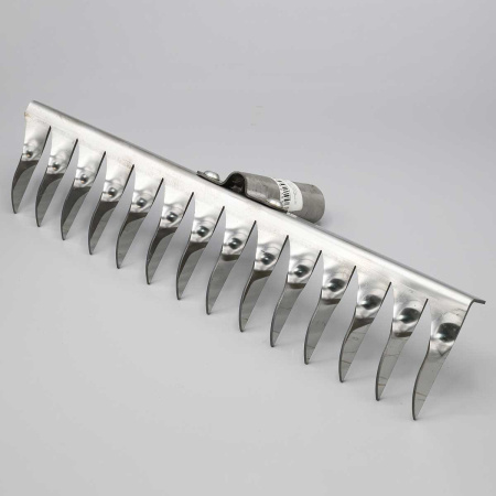 Грабли витые 14-ти зубчатые нержавеющая сталь клепанные б/ч*10