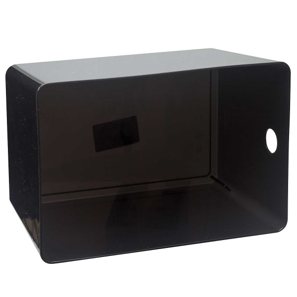 Контейнер ВЕРСА M Прозрачно-черный х14