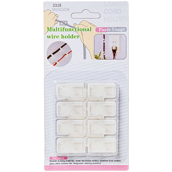 Клипса для проводов 8шт самоклеющ. NA2351(480)