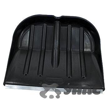 Лопата снеговая пласт с планк №2   400*465  d-35мм