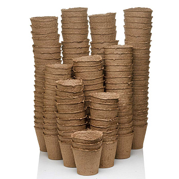 Торфяные горшочки 100х110  (х150) 