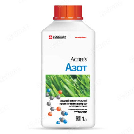 Удобрение жидкое 1л. АЗОТ Agrees х9 