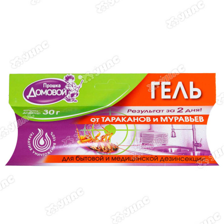 Домовой гель-шприц 30гр от тараканов П022  х50