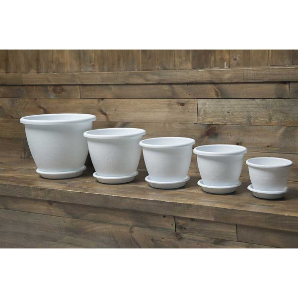 Кашпо Радуга 5 (8л) Белый Радуга х12 