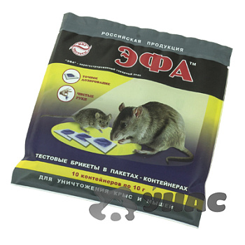 Эфа брикет тестовый 100г (10 пакетов по 10г)   х20
