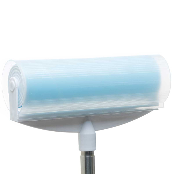 Швабра-ролик NA2526 100 см силиконовая многоразовая с телескопической ручкой