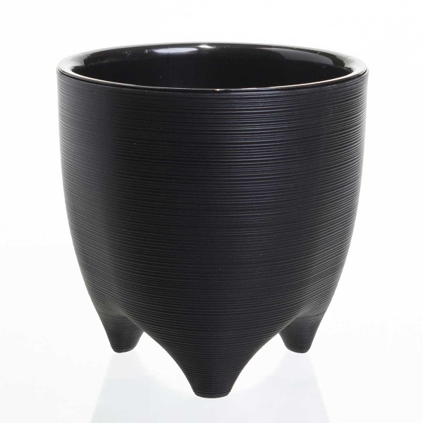 Горшок Де Коста 2,25л Черный ДК16-75 Ливингрин х10 