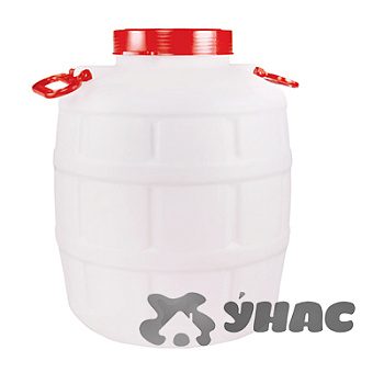 Канистра 50 л "Бочонок" с навесными ручками БШ1006