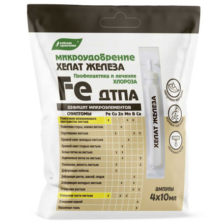 Хелат железа (ампулы 4*10 мл) х6 