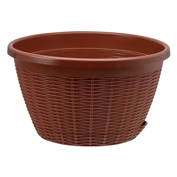 Кашпо Подвесное 4,5л терракот без подвеса КШ-6451 ВМС х20
