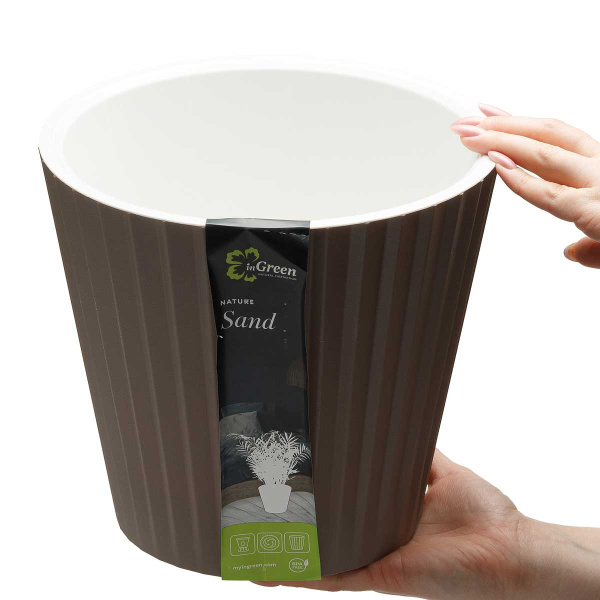 Горшок СЕНД D230 5,8л cо вст Француз платан х15 