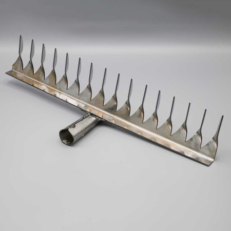 Грабли витые 16-ти зубчатые нержавеющая сталь клепанные б/ч*10