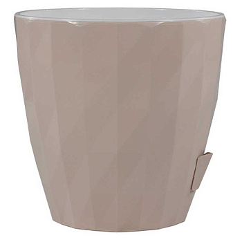 Кашпо RUBY Соло 3л Пудровый КШ-6455 ВМС    (24) 