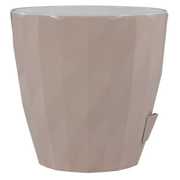 Кашпо RUBY Соло 3л Пудровый КШ-6455 ВМС    (24) 
