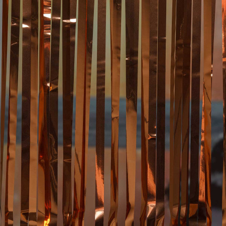 Занавес 9222-20-4 из дождя 1*1,9м Бронза(600)