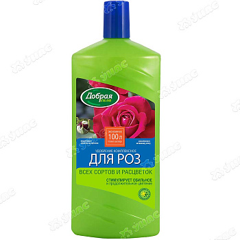 Добрая сила 1л Открытый грунт для роз х9 