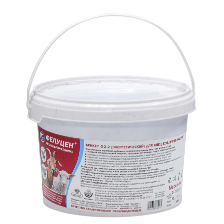 Фелуцен брикет для овец, коз 4кг (литера 4088)