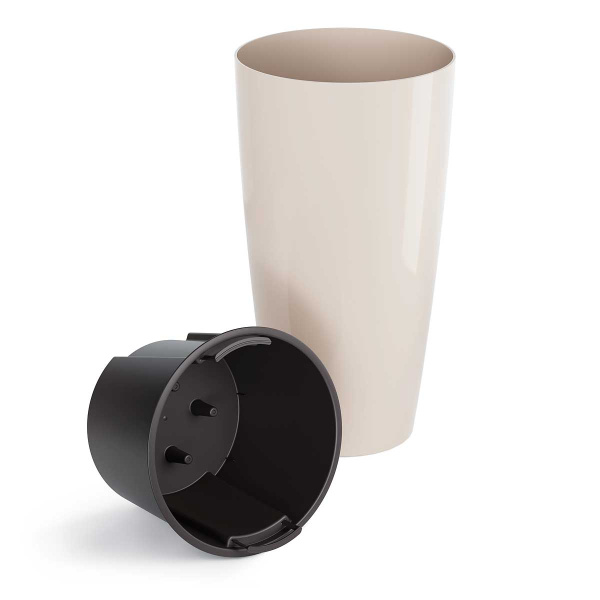 Кашпо РОНДО 15/35 л бежевый БШ8880 х1 