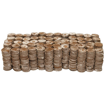 Торфоперегнойные таблетки Turbo (33мм)Цена за КОРОБКУ х720шт. 